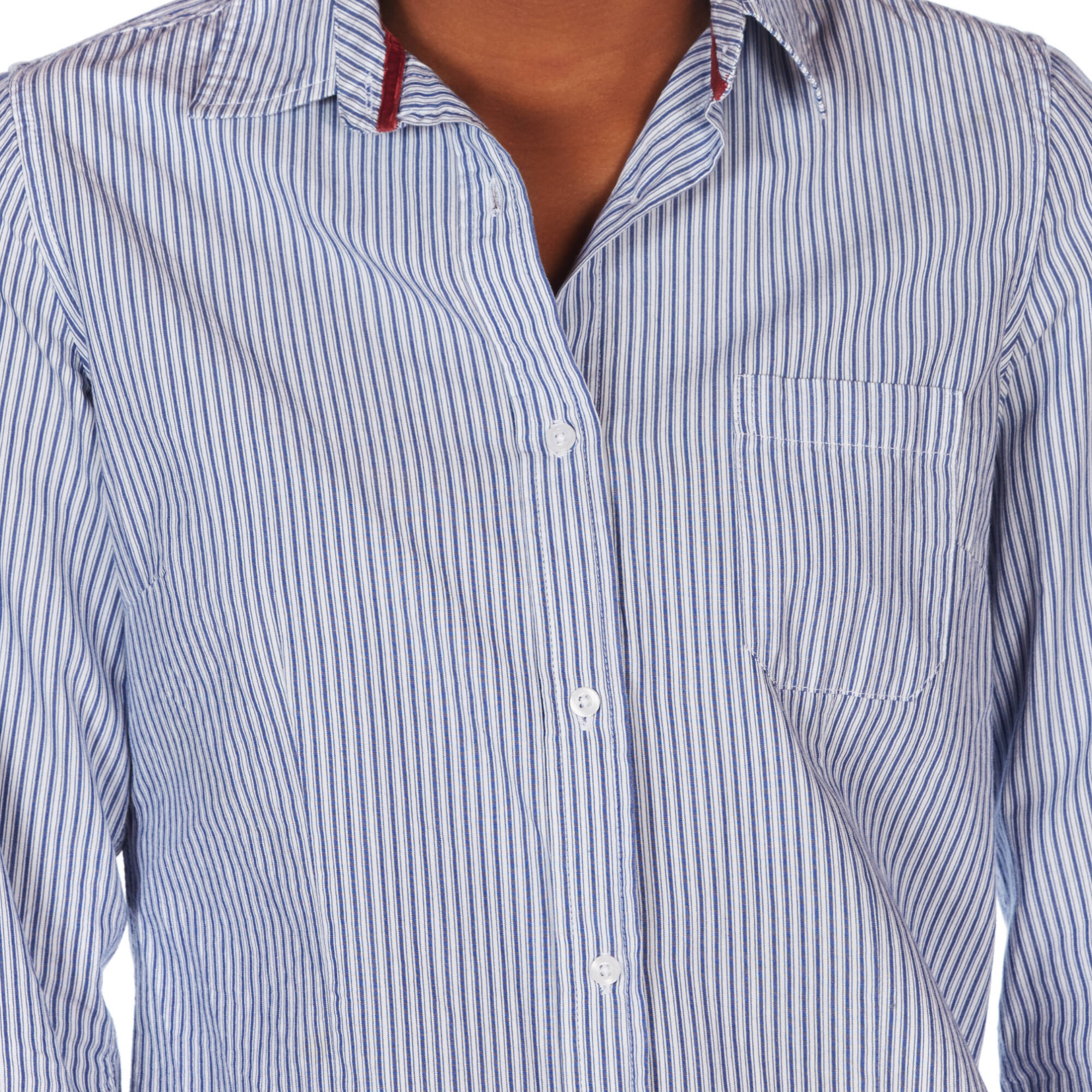 Thinly striped shirt